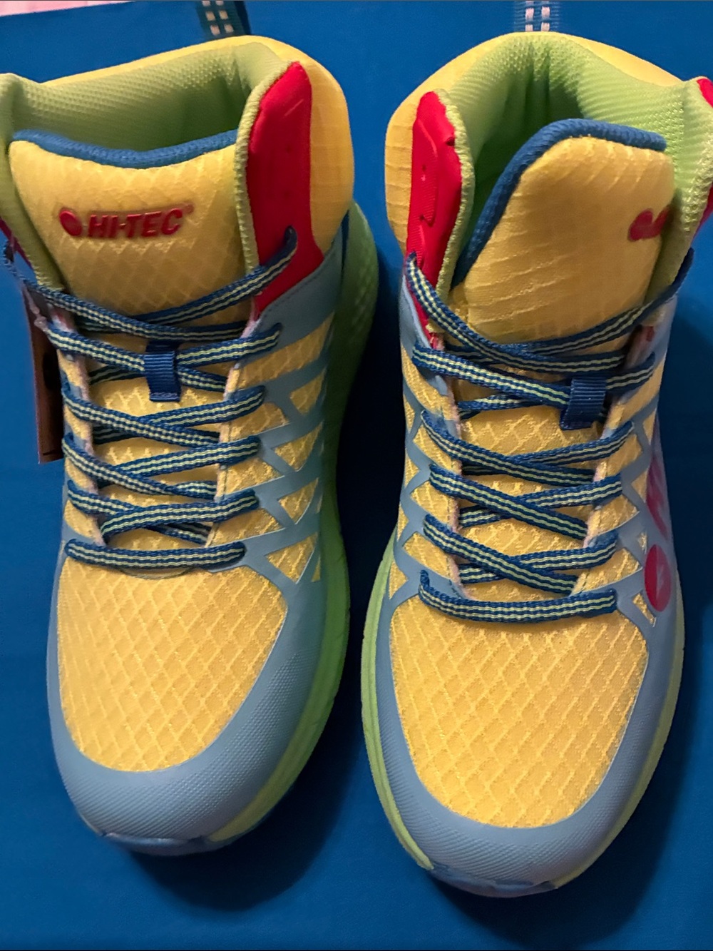 Hi-Tec Women’s Yellow, Blue & red Athletic Sneakers